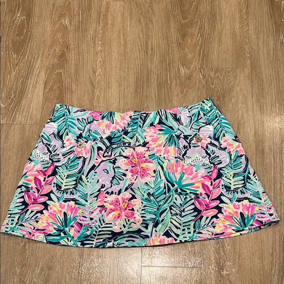 Lilly Pulitzer Madison Skort Slathouse Soiree SZ XL